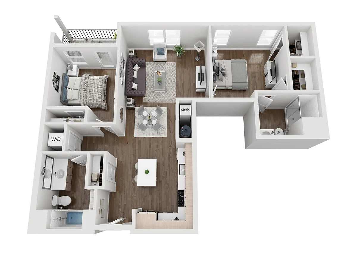 Floor plan B6