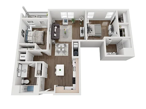 Floor plan B6