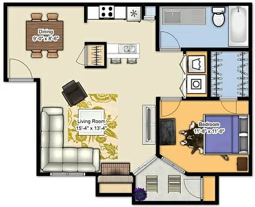 Floor plan A2A