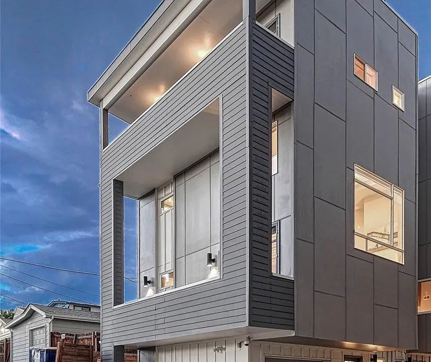 West facing unit with 1 car garage and carport