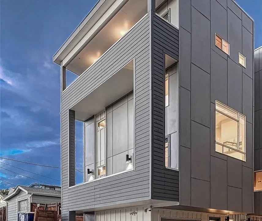 West facing unit with 1 car garage and carport