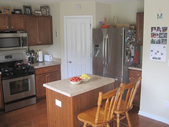 Large kitchen with pantry