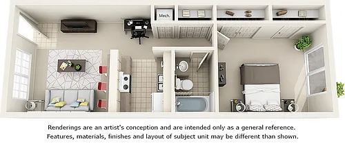 Floor plan 1-1