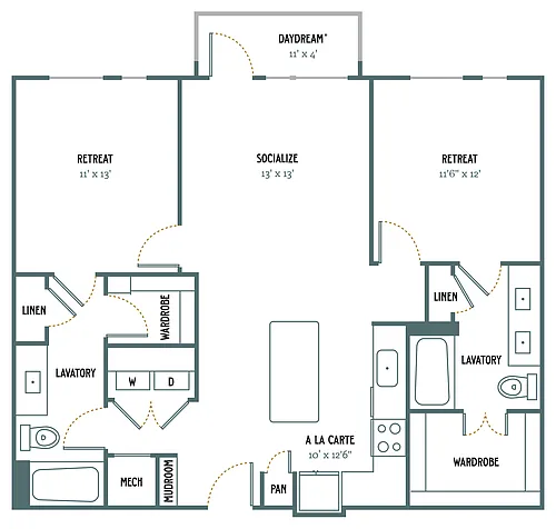 Floor plan B2
