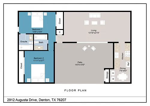Floor plan B2-1