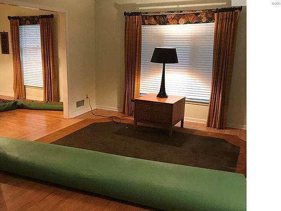 Formal living and dining room hardwoods have always been covered