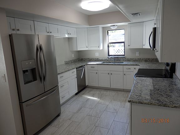 Granite and stainless.