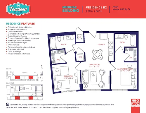 Floor plan B2