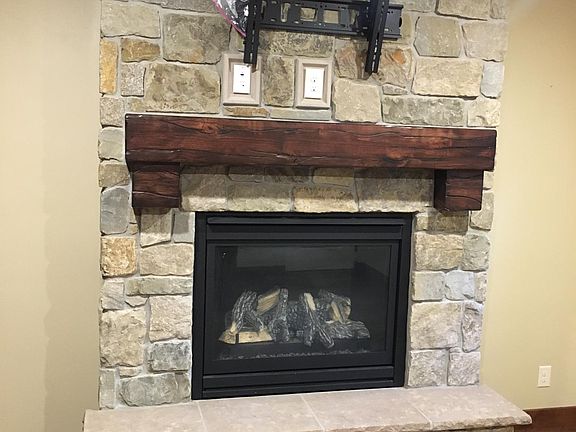 All Natural Stone. Flatscreen Mount