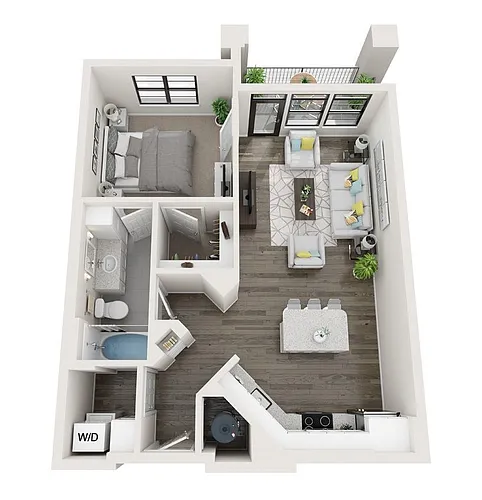 Floor plan A1