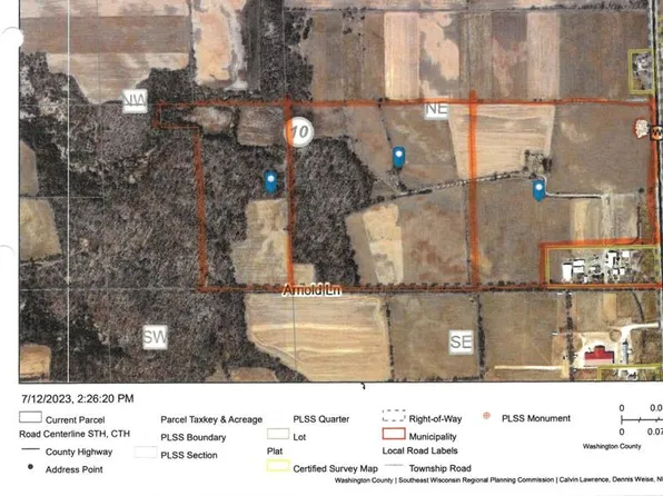 Lt0 COUNTY HIGHWAY WW, West Bend, WI 53090