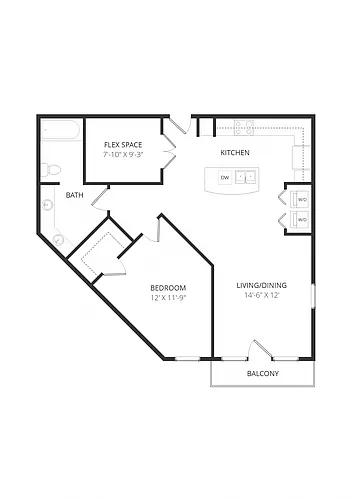 Floor plan Building P PA7
