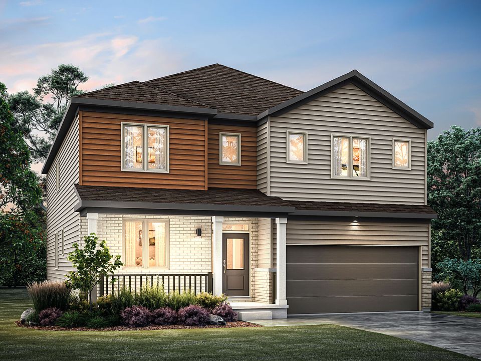 Modern Prairie B Elevation Renderings