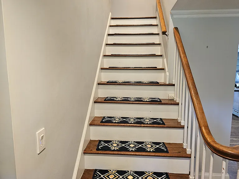 Stairs from main level to 1st floow