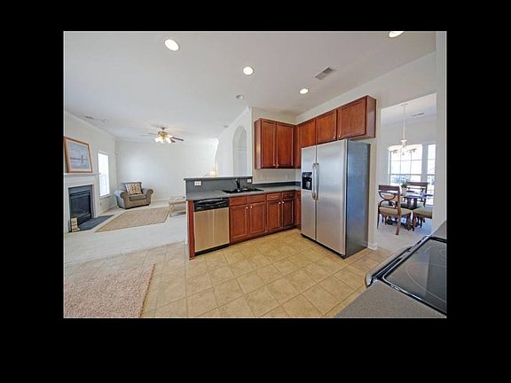 Kitchen open to livingroom 