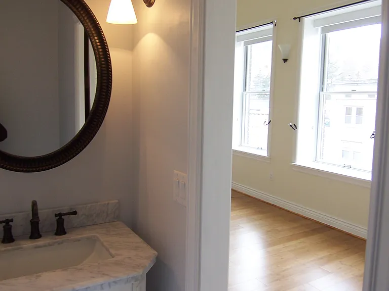 Loft half bath