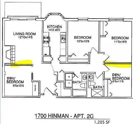 1700 Hinman Ave #2G — Photo 17