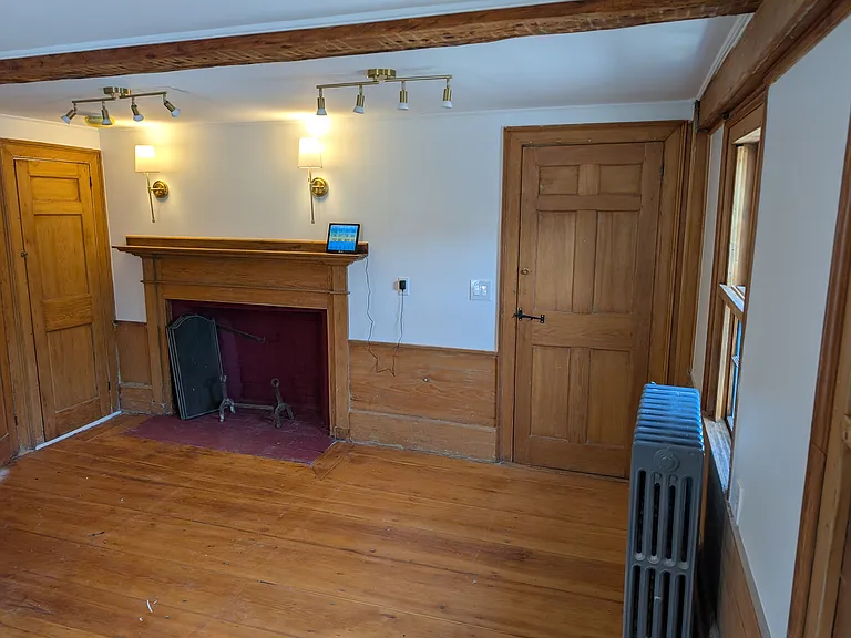 Front Left Bedroom with fireplace (not in operation)