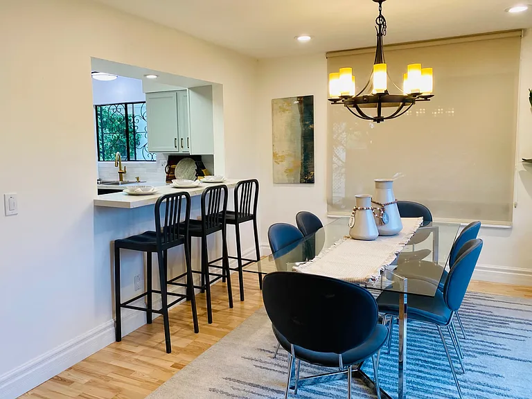 Dining room with Eat in Breakfast bar