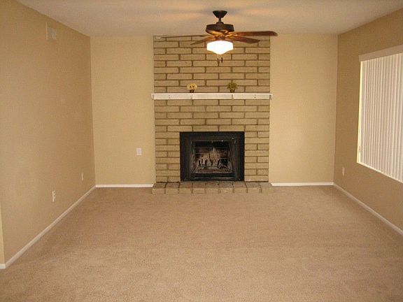 Living Room with Cozy Fireplace