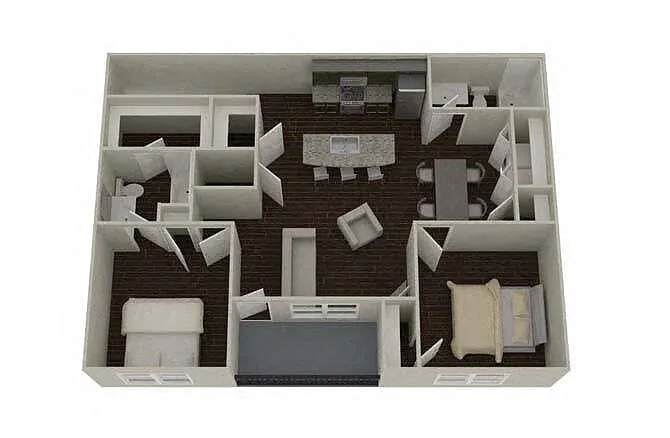 Floor plan B3