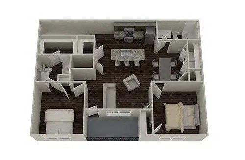 Floor plan B3