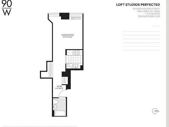 2nd image of 90 Washington St APT 16D
