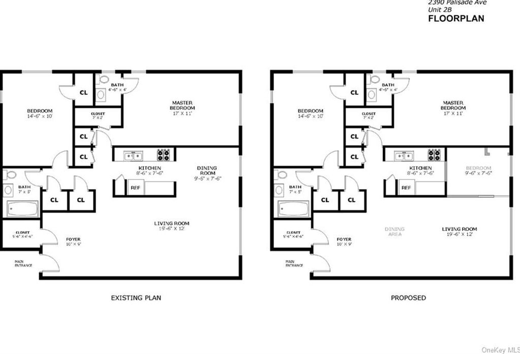 2 Bed 2 Bath Property, New York • 1,150 Sq Ft