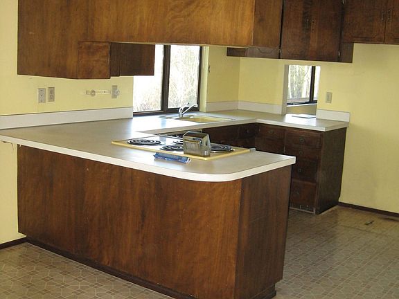 Kitchen from large breakfast room