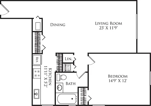 Floor plan Jefferson