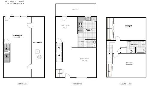 Floor plan 1749 Wedgewood Common
