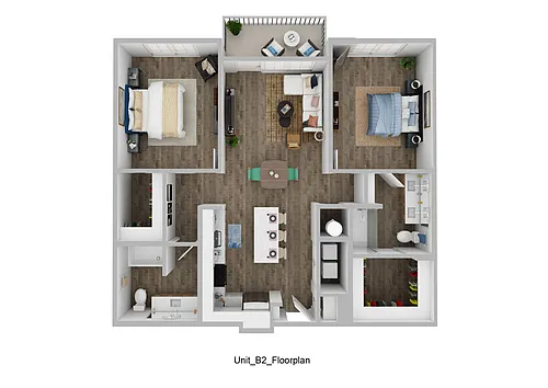 Floor plan B2