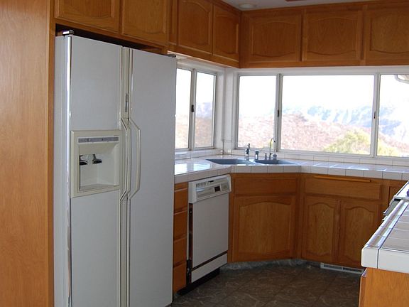 Kitchen with views