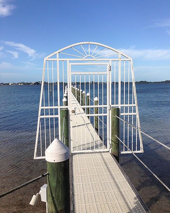 Dock with 14' wide Boat Slip