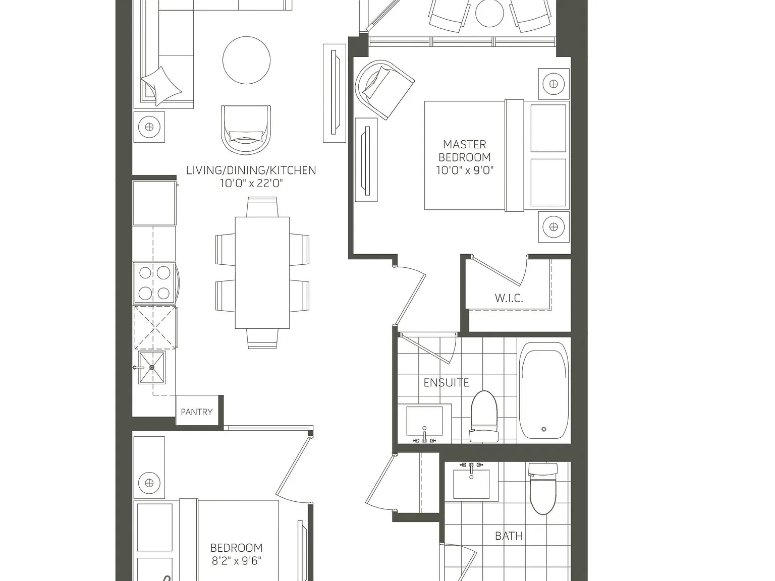 2 bed, $2,700 — Photo 1