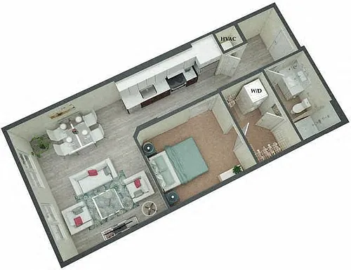 Floor plan Bowery