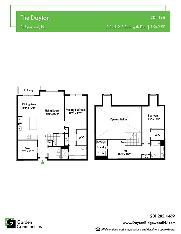 Floor plan $3.68/sq.ft. - 2D - Loft