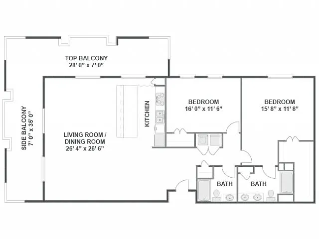Floor plan Rio Grande
