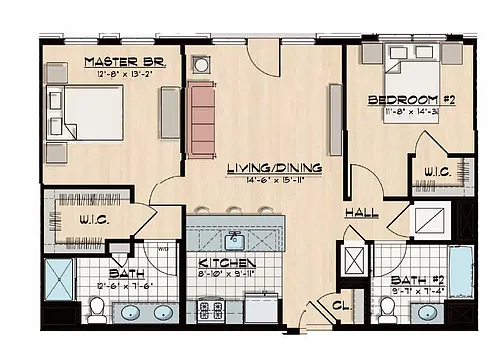 Floor plan B6