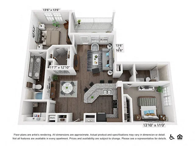 Floor plan B3