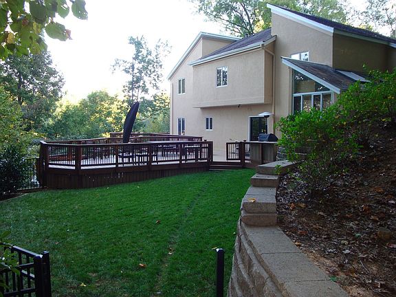 Private backyard