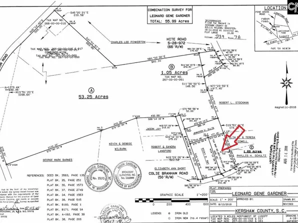 1336 Colie Branham Rd, Lugoff, SC 29078
