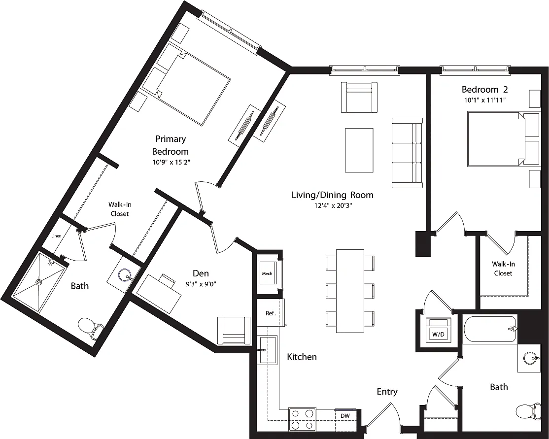 Floor plan B4D-G2