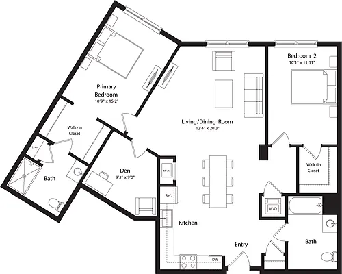 Floor plan B4D-G2