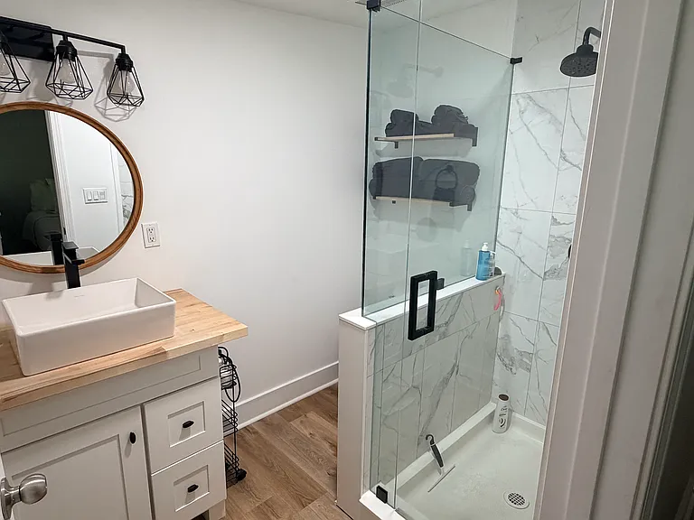 Primary bathroom off of Bedroom #1