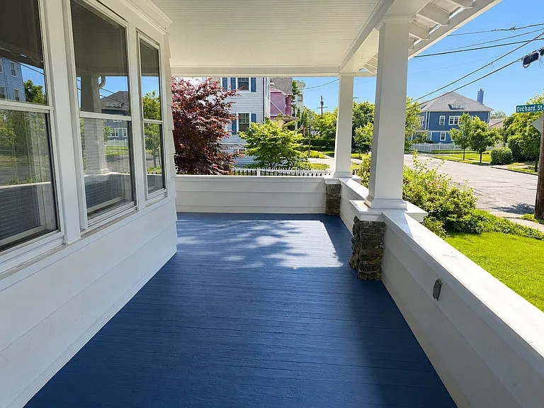 Wrap around porch perfect for enjoying your morning coffee