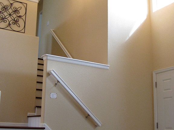 Freshly painted walls