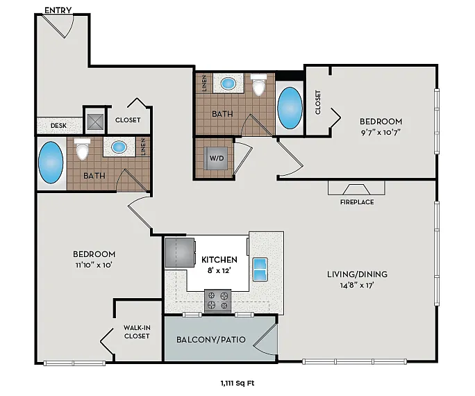 Floor plan Summit I to VIII