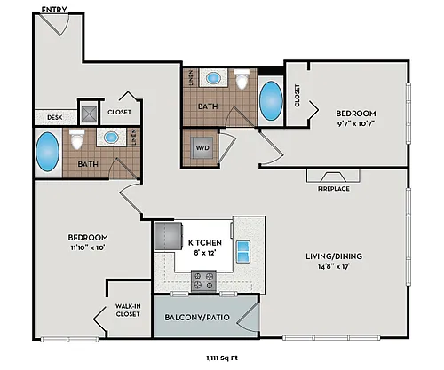 Floor plan Summit I to VIII