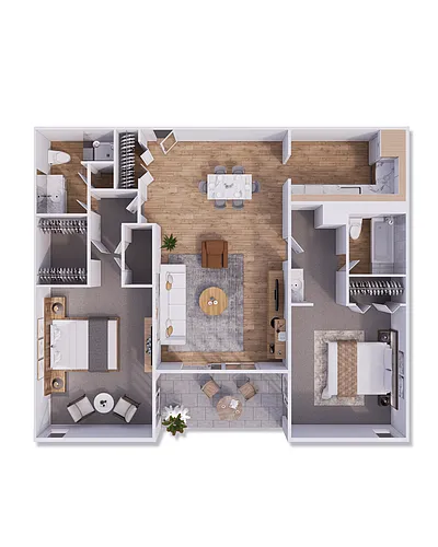 Floor plan West Mid B1